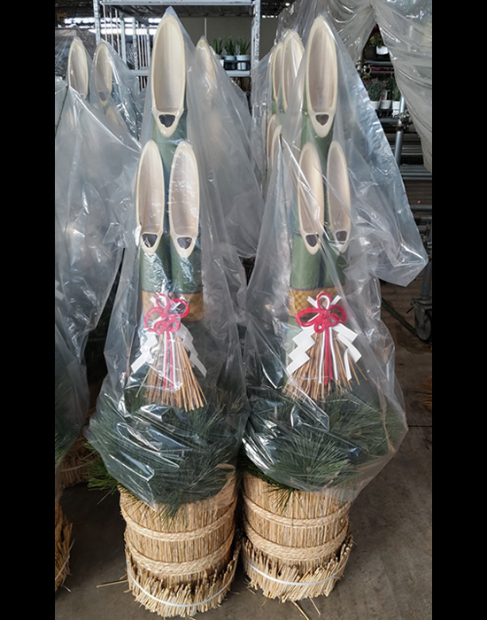 門松 5尺 1対（約150cm）